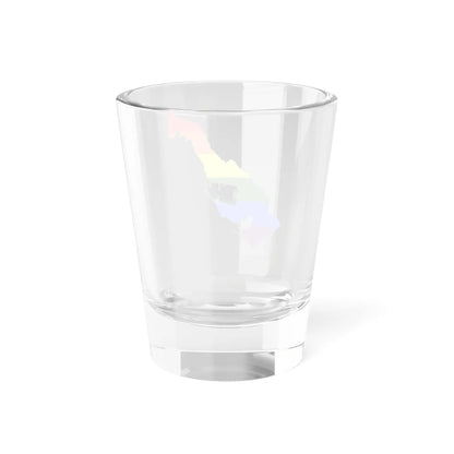 LGBT flag map of Monaco (Monaco) Shot Glass 1.5oz - Go Mug Yourself