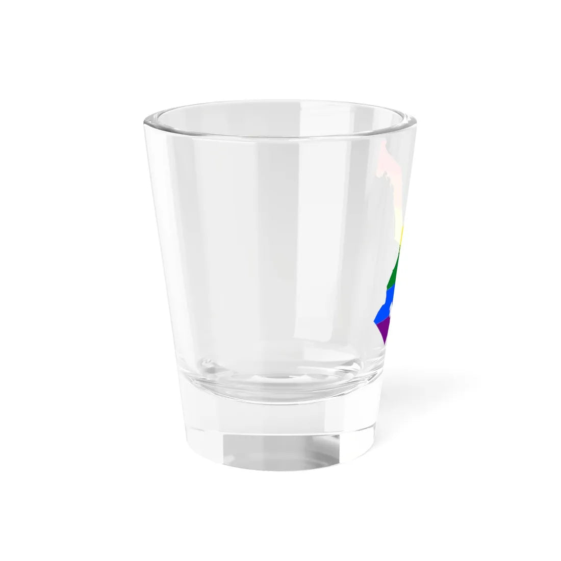 LGBT flag map of Monaco (Monaco) Shot Glass 1.5oz - Go Mug Yourself