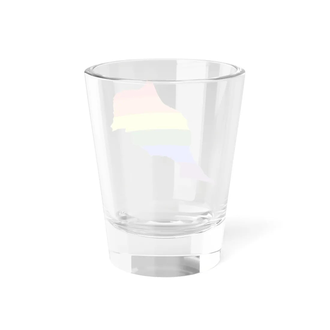 LGBT flag map of Morocco (Morocco) Shot Glass 1.5oz - Go Mug Yourself