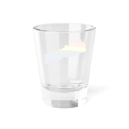 LGBT flag map of Nepal (Nepal) Shot Glass 1.5oz - Go Mug Yourself