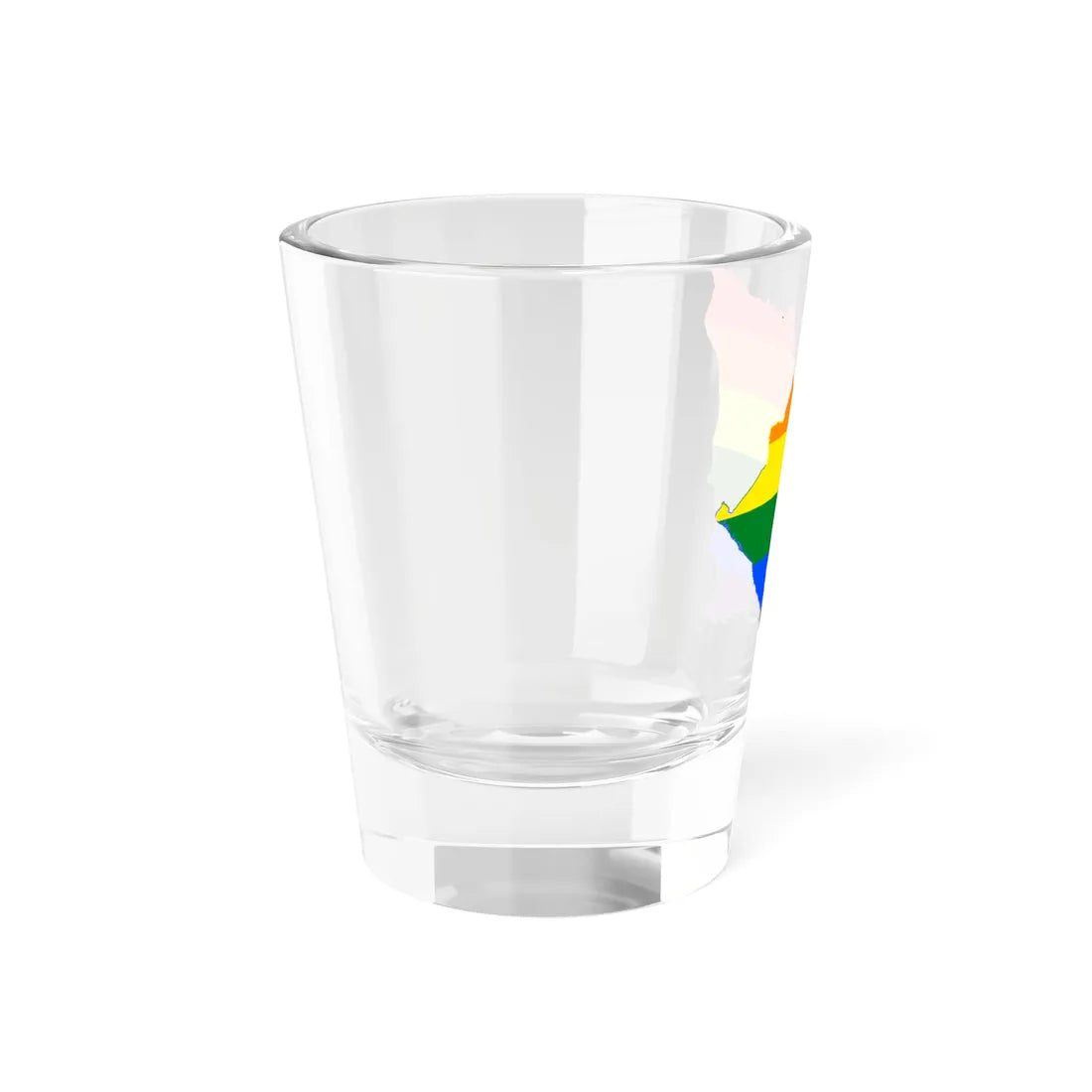 LGBT flag map of Nicaragua (Nicaragua) Shot Glass 1.5oz - Go Mug Yourself