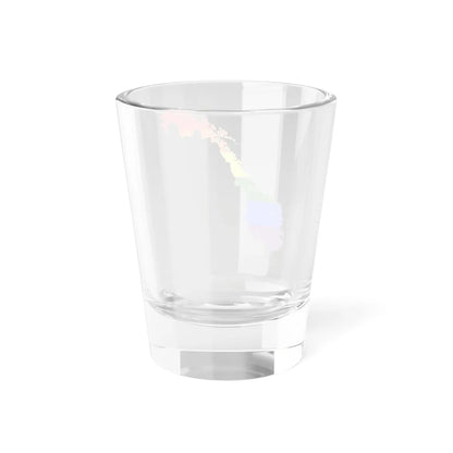 LGBT flag map of Norway (Norway) Shot Glass 1.5oz - Go Mug Yourself