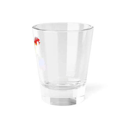 LGBT flag map of Norway (Norway) Shot Glass 1.5oz - Go Mug Yourself