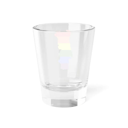 LGBT flag map of Portugal (Portugal) Shot Glass 1.5oz - Go Mug Yourself