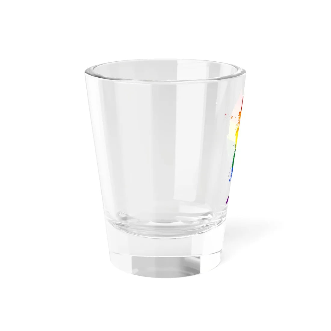 LGBT flag map of South Korea (Korea) Shot Glass 1.5oz - Go Mug Yourself