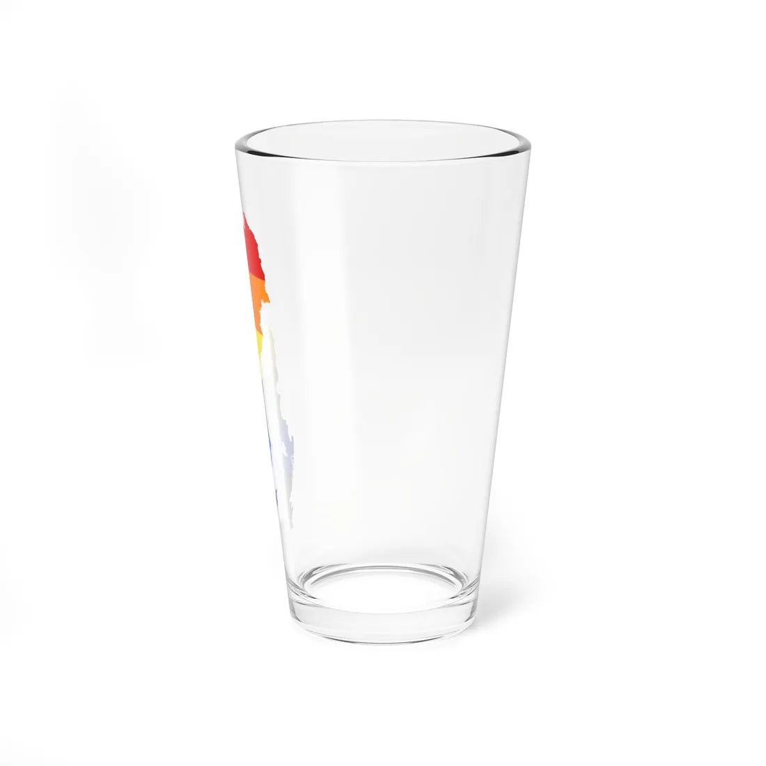 LGBT flag map of Sweden (Sweden) Pint Glass 16oz - Go Mug Yourself