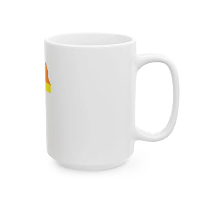 LGBT flag map of Thailand (Thailand) White Coffee Mug - Go Mug Yourself
