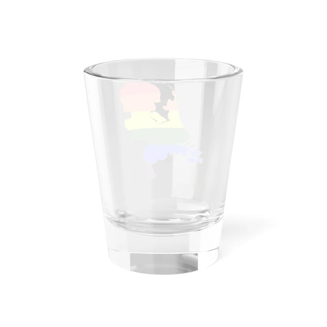 LGBT flag map of the Netherlands (Netherlands) Shot Glass 1.5oz - Go Mug Yourself