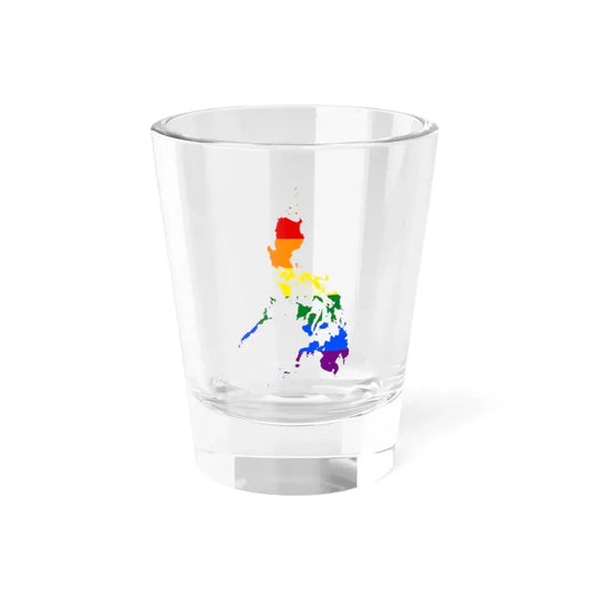 LGBT flag map of the Philippines (Philippines) Shot Glass 1.5oz 1.5oz - Go Mug Yourself