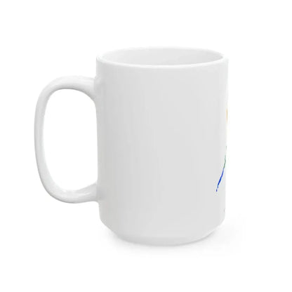 LGBT flag map of the Philippines (Philippines) White Coffee Mug - Go Mug Yourself