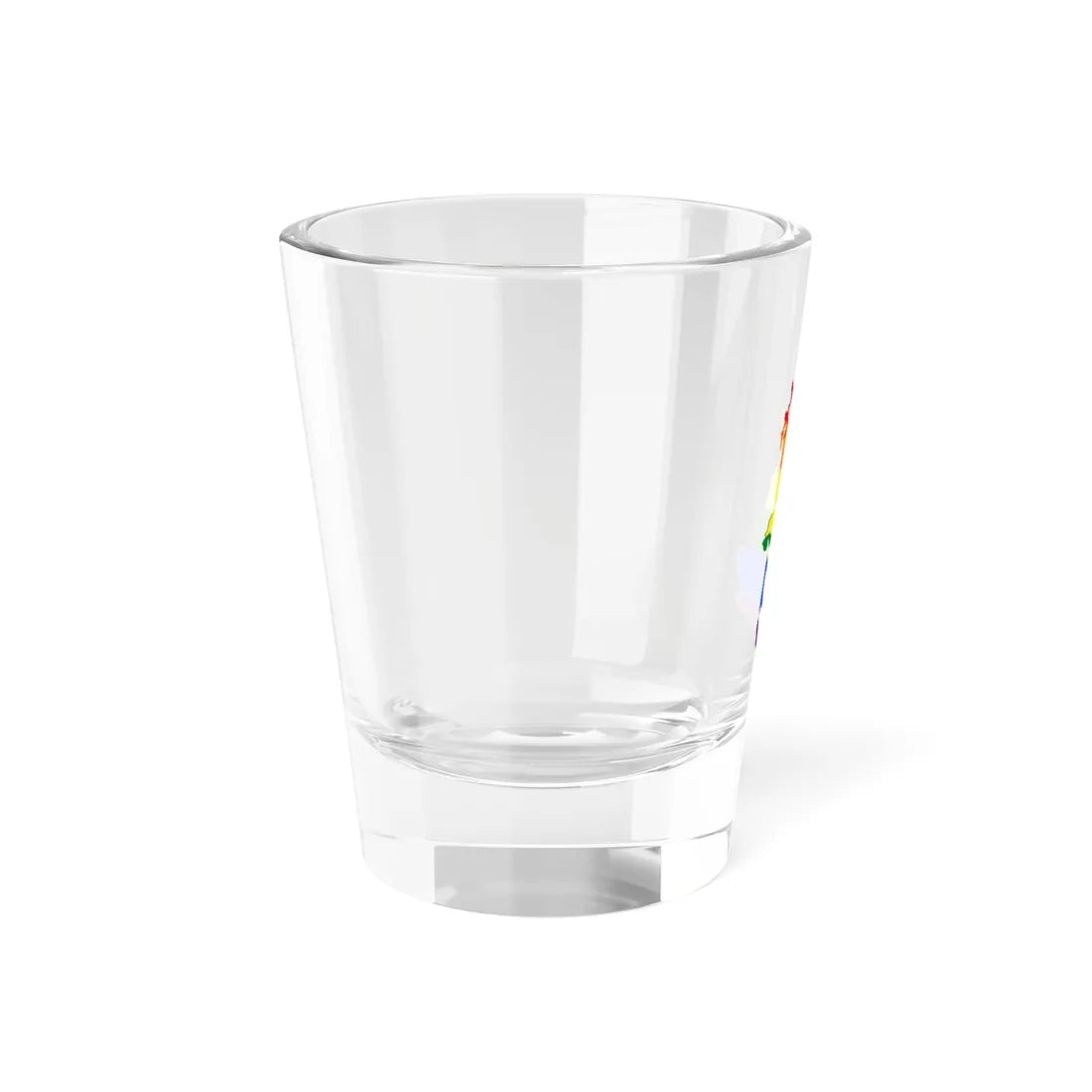 LGBT flag map of the United Kingdom (United Kingdom) Shot Glass 1.5oz - Go Mug Yourself