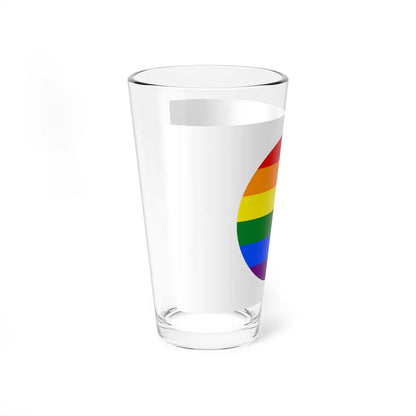 LGBT Pride Flag of Japan (Japan) Pint Glass 16oz - Go Mug Yourself