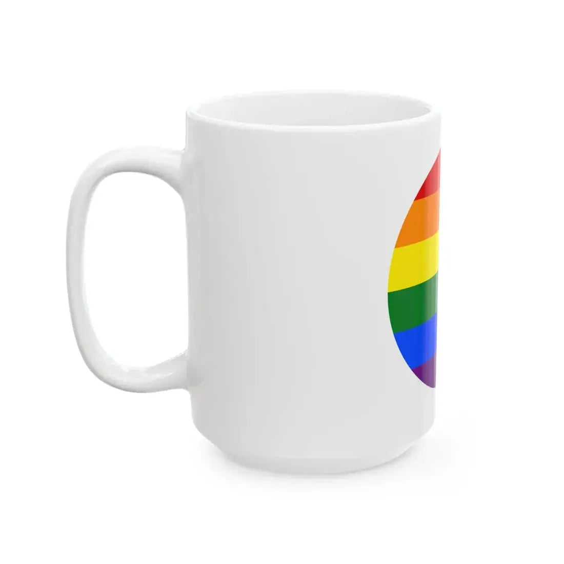 LGBT Pride Flag of Japan (Japan) White Coffee Mug - Go Mug Yourself