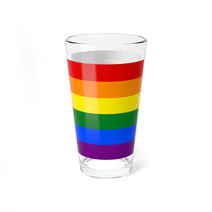 LGBT Pride Flag of Malaya (Malaysia) Pint Glass 16oz - Go Mug Yourself