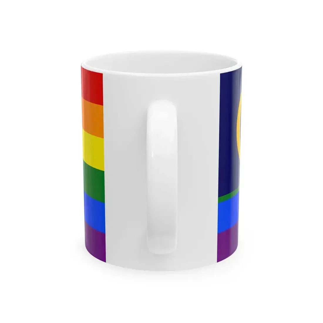 LGBT Pride Flag of Malaya (Malaysia) White Coffee Mug - Go Mug Yourself