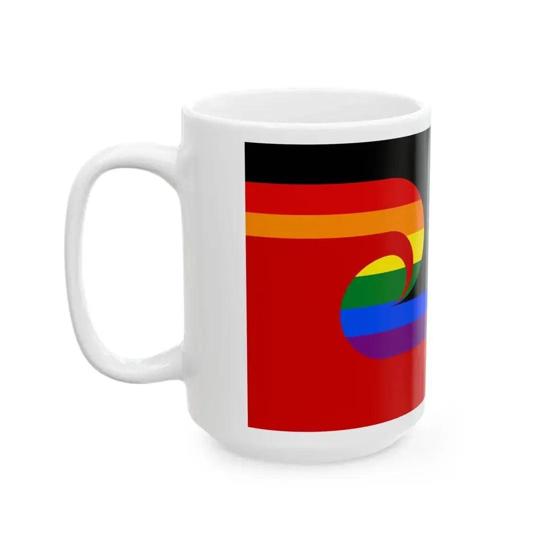LGBT Tino Rangatiratanga (New Zealand) White Coffee Mug - Go Mug Yourself