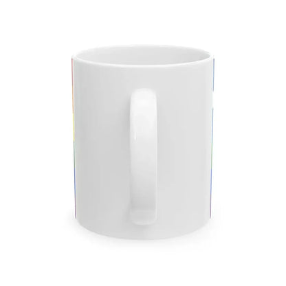 LGBTQ Greek Pride Flag (Greece) White Coffee Mug - Go Mug Yourself