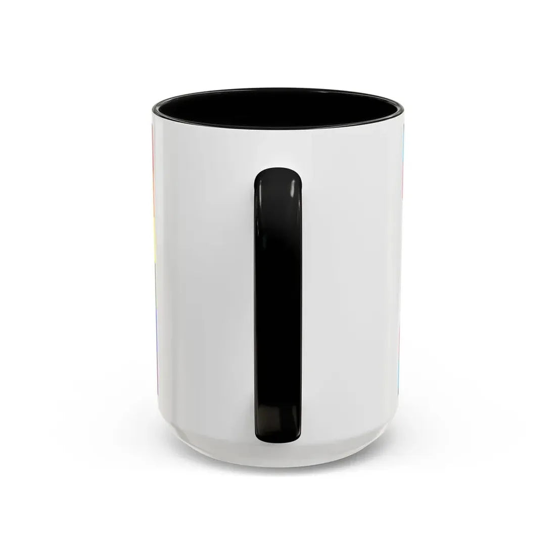 LGBTQ+ rainbow flag Quasar Progress Pride Flag - Accent Coffee Mug - Go Mug Yourself