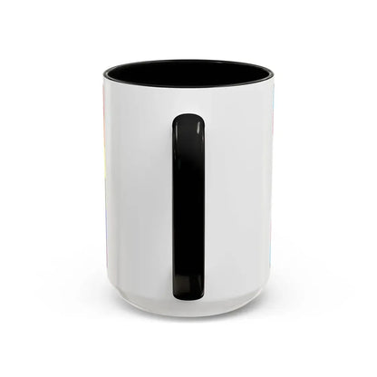 LGBTQ+ rainbow flag Quasar Progress Pride Flag - Accent Coffee Mug - Go Mug Yourself