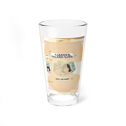 Lianne's Island Love by Berta LaVan Barker (Avalon Books, 1979) - Pint Glass 16oz 16oz - Go Mug Yourself