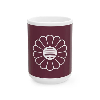 Liberal Democratic Party Japan Flag (Japan) White Coffee Mug 15oz - Go Mug Yourself