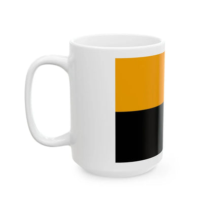 LiberateAndRevolutionAvengeYellow (China) White Coffee Mug - Go Mug Yourself