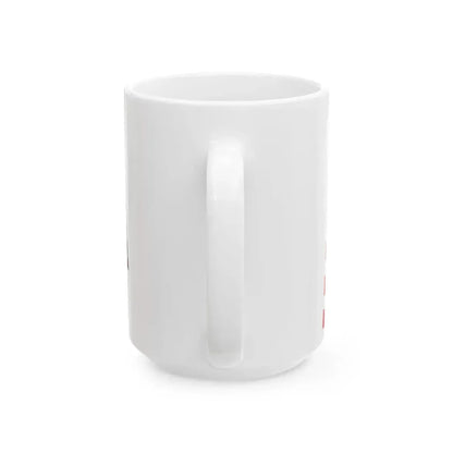 Liberia Flag - iconic waving (Liberia) White Coffee Mug - Go Mug Yourself
