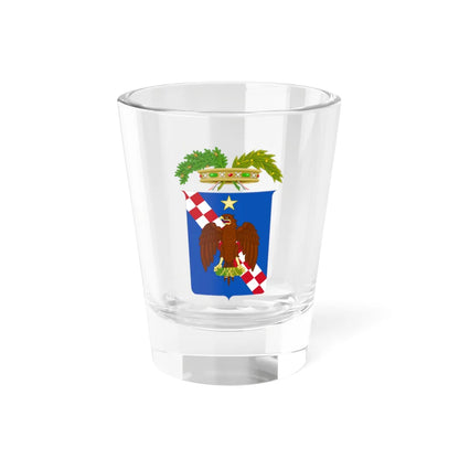 Libero consorzio comunale di Ragusa-Stemma alt (Italy) (Coat of Arms) Shot Glass 1.5oz 1.5oz - Go Mug Yourself
