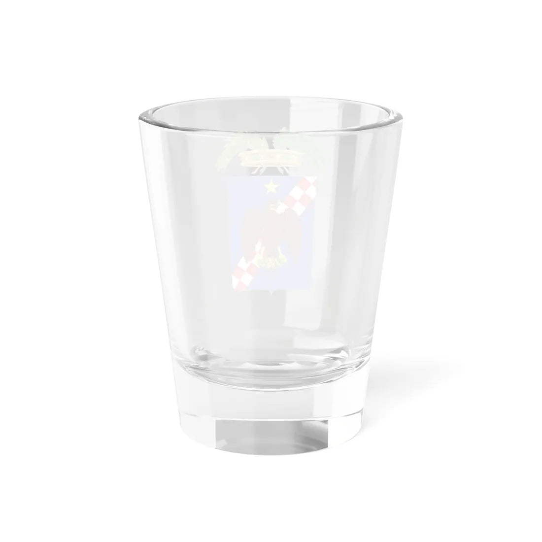Libero consorzio comunale di Ragusa-Stemma alt (Italy) (Coat of Arms) Shot Glass 1.5oz - Go Mug Yourself