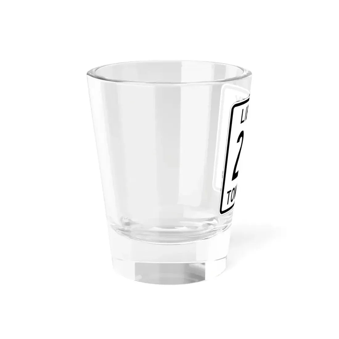 Liberty Township Route 294 Logan County Ohio (Ohio) (Road Sign) Shot Glass 1.5oz - Go Mug Yourself