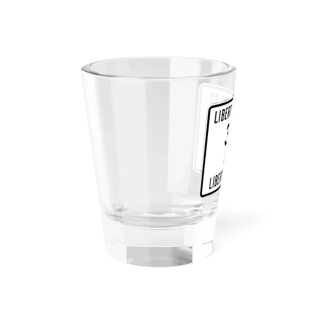 Liberty Township Route 365 Knox County Ohio (Ohio) (Road Sign) Shot Glass 1.5oz - Go Mug Yourself