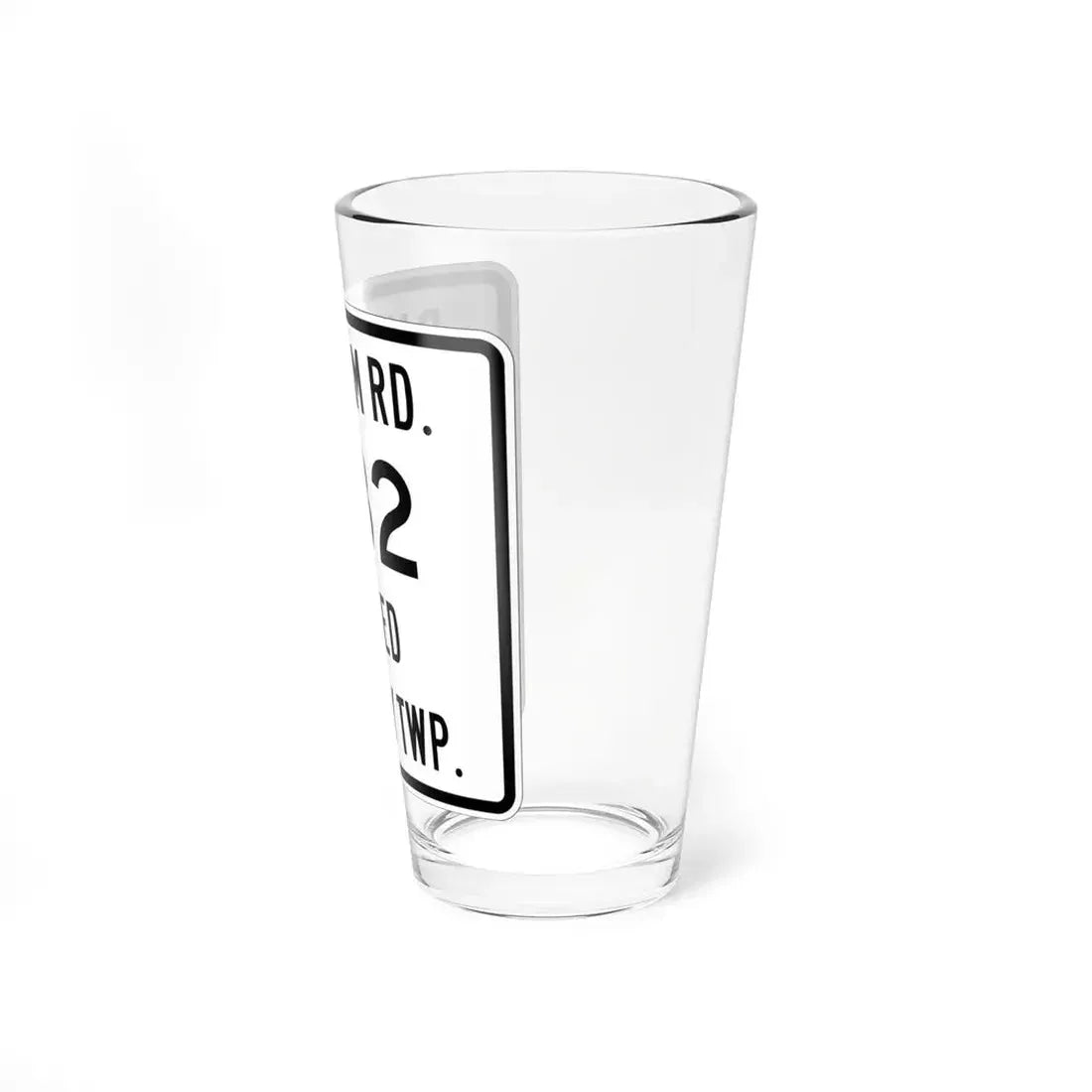 Liberty Township Route 382 Knox County Ohio (Ohio) (Road Sign) Pint Glss 16oz - Go Mug Yourself