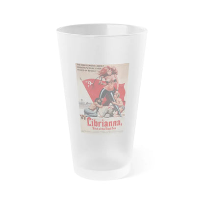 LIBRIANNA, BITCH OF THE BLACK SEA 1979 Movie Poster - Frosted Pint Glass 16oz-16oz-Frosted-Go Mug Yourself