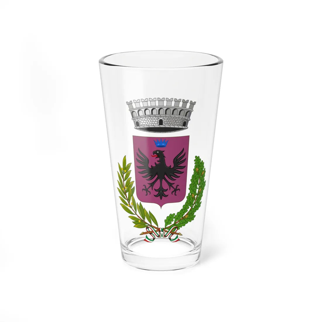 Librizzi-Stemma (Italy) (Coat of Arms) Pint Glass 16oz 16oz - Go Mug Yourself