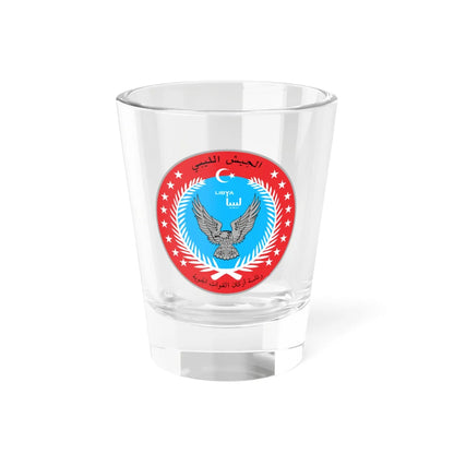 LIbyan Air Force emblem (Libya) (Coat of Arms) Shot Glass 1.5oz 1.5oz - Go Mug Yourself