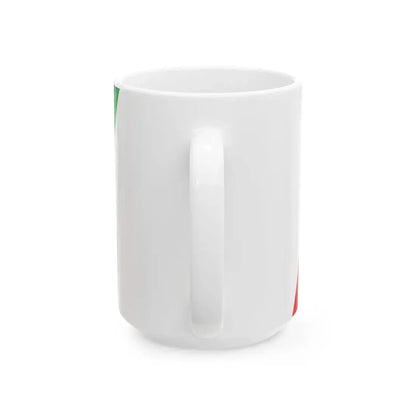 Libyan Coast Guard Racing Stripe (Libya) White Coffee Mug - Go Mug Yourself