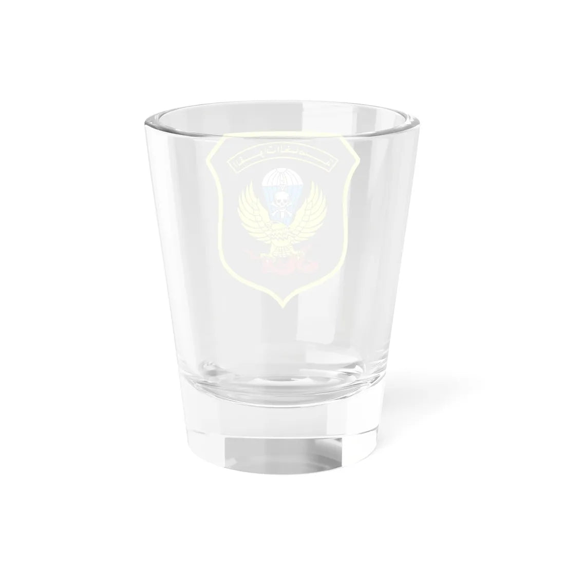 Libyan Special Forces Emblem (Libya) (Coat of Arms) Shot Glass 1.5oz - Go Mug Yourself