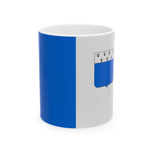 Lichtervelde vlag (Belgium) White Coffee Mug-11oz-Go Mug Yourself
