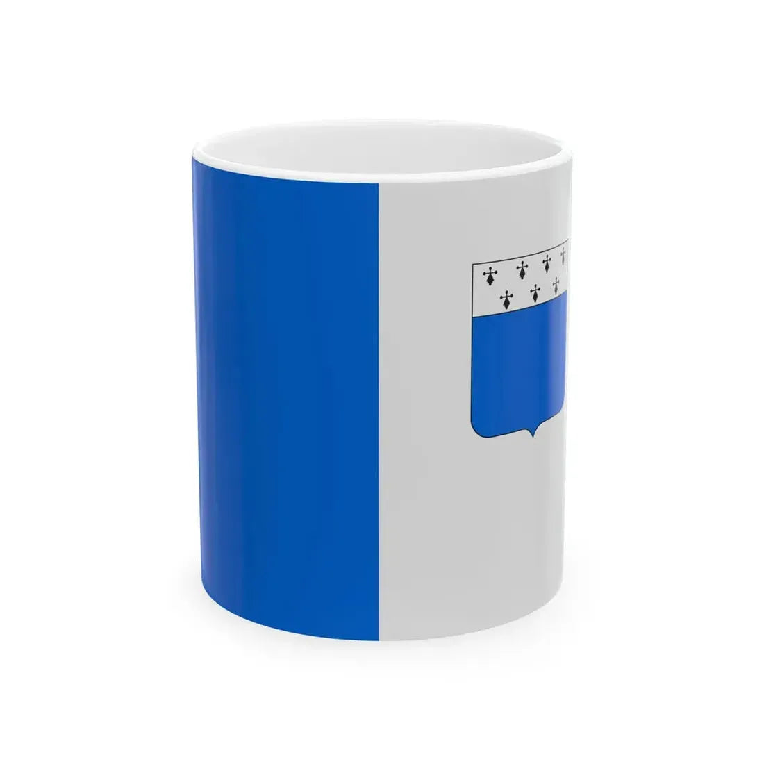 Lichtervelde vlag (Belgium) White Coffee Mug 11oz - Go Mug Yourself