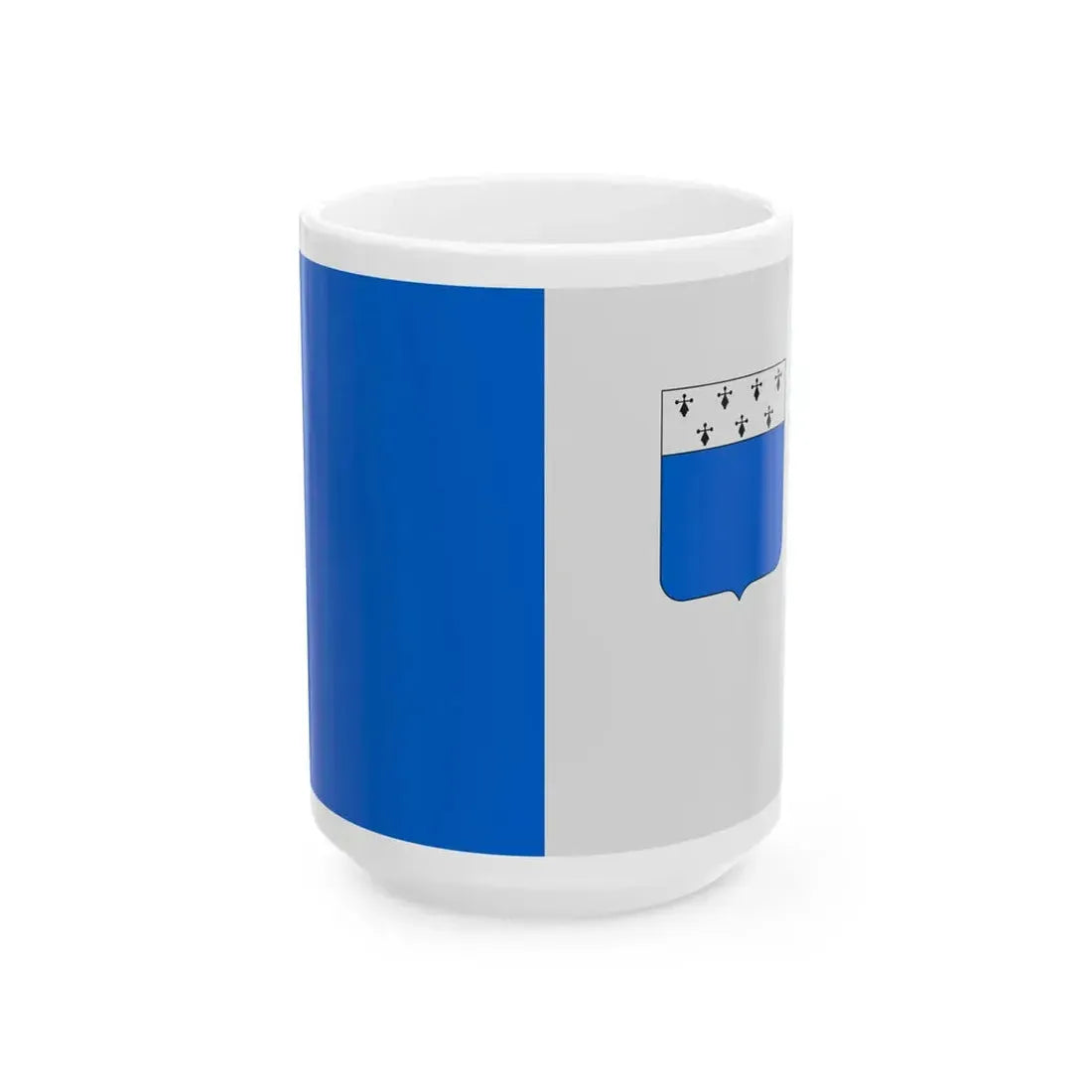 Lichtervelde vlag (Belgium) White Coffee Mug 15oz - Go Mug Yourself