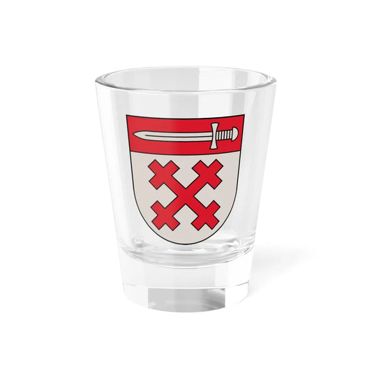 Lielvarde COA (Latvia) (Coat of Arms) Shot Glass 1.5oz 1.5oz - Go Mug Yourself