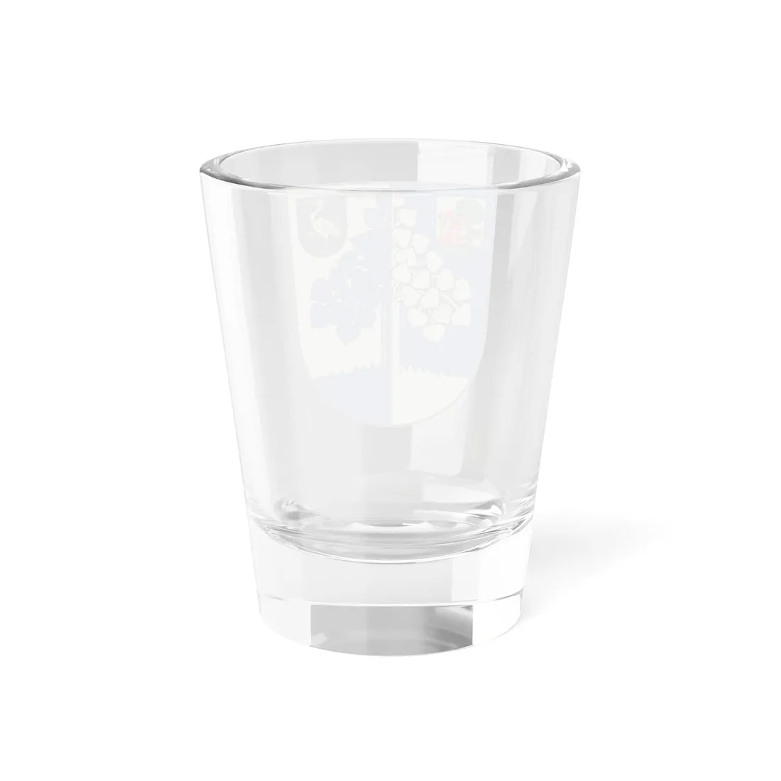 Liepājas apriņķa ģerbonis (Latvia) (Coat of Arms) Shot Glass 1.5oz - Go Mug Yourself