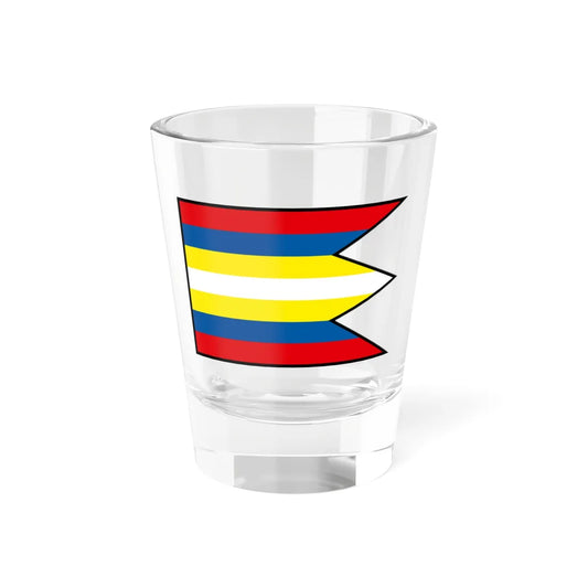 Liesno Turcianske Teplice Flag (Slovakia) Shot Glass 1.5oz 1.5oz - Go Mug Yourself