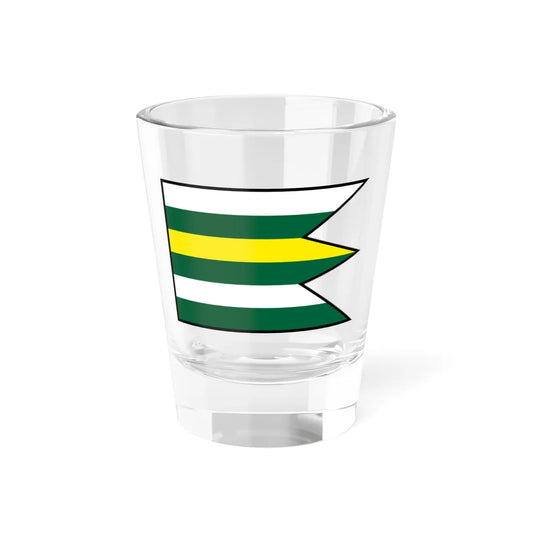 Liestany Prievidza Flag (Slovakia) Shot Glass 1.5oz 1.5oz - Go Mug Yourself