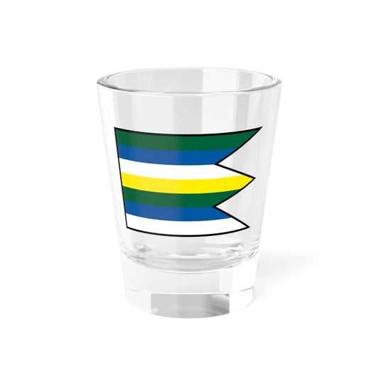 Lietavska Lucka Zilina Flag (Slovakia) Shot Glass 1.5oz 1.5oz - Go Mug Yourself