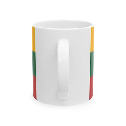 Lietuvos Respublika 16-9 (Lithuania) White Coffee Mug - Go Mug Yourself