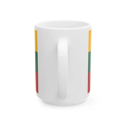 Lietuvos Respublika 16-9 (Lithuania) White Coffee Mug - Go Mug Yourself