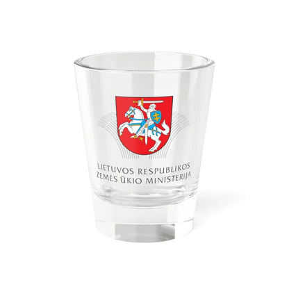 Lietuvos ZUM logo (Belarus) (Coat of Arms) Shot Glass 1.5oz 1.5oz - Go Mug Yourself