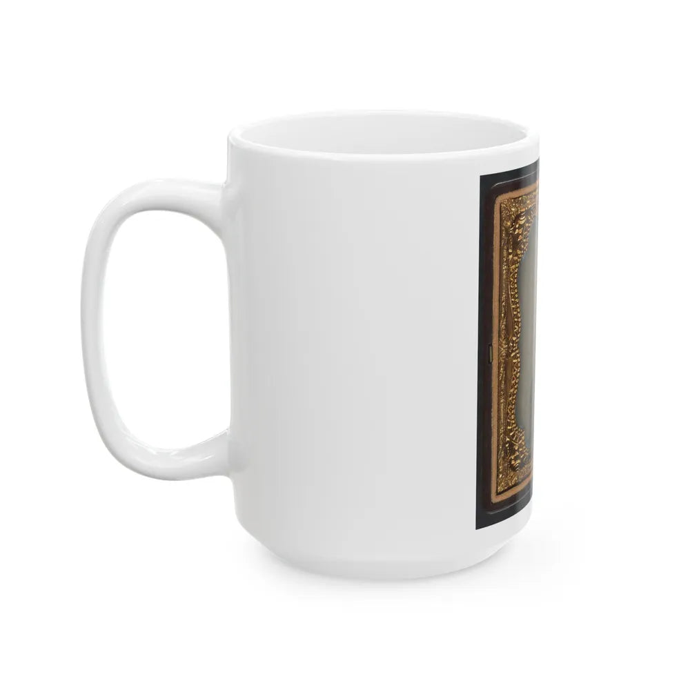 Lieutenant Horatio J. David Of Company B, 16th Georgia Infantry Regiment (U.S. Civil War) White Coffee Mug-Go Mug Yourself