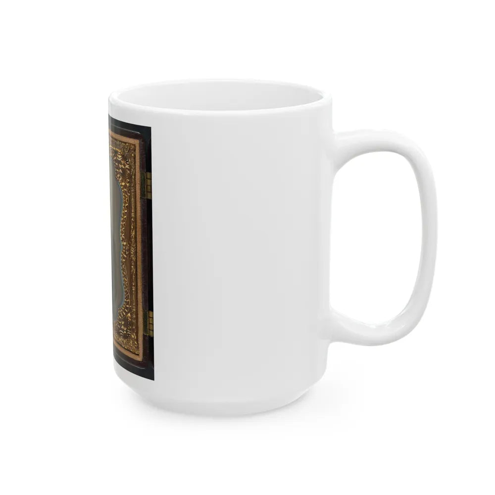 Lieutenant Horatio J. David Of Company B, 16th Georgia Infantry Regiment (U.S. Civil War) White Coffee Mug-Go Mug Yourself